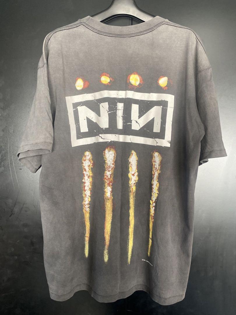 90'S NINE INCH NAILS ダウンワードTシャツ バンドT 【 大感謝セール