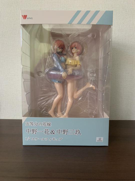 高価値】 五等分の花嫁 中野一花 中野三玖 1 7 スケール 水着