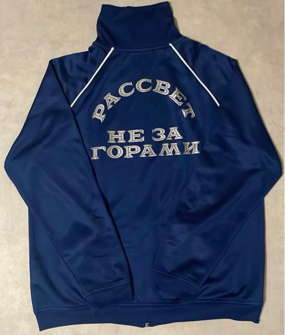 トップス PACCBET RASSVET 70S LOGO TRACK TOP PACCBET RASSVET 70S LOGO TRACK TOP