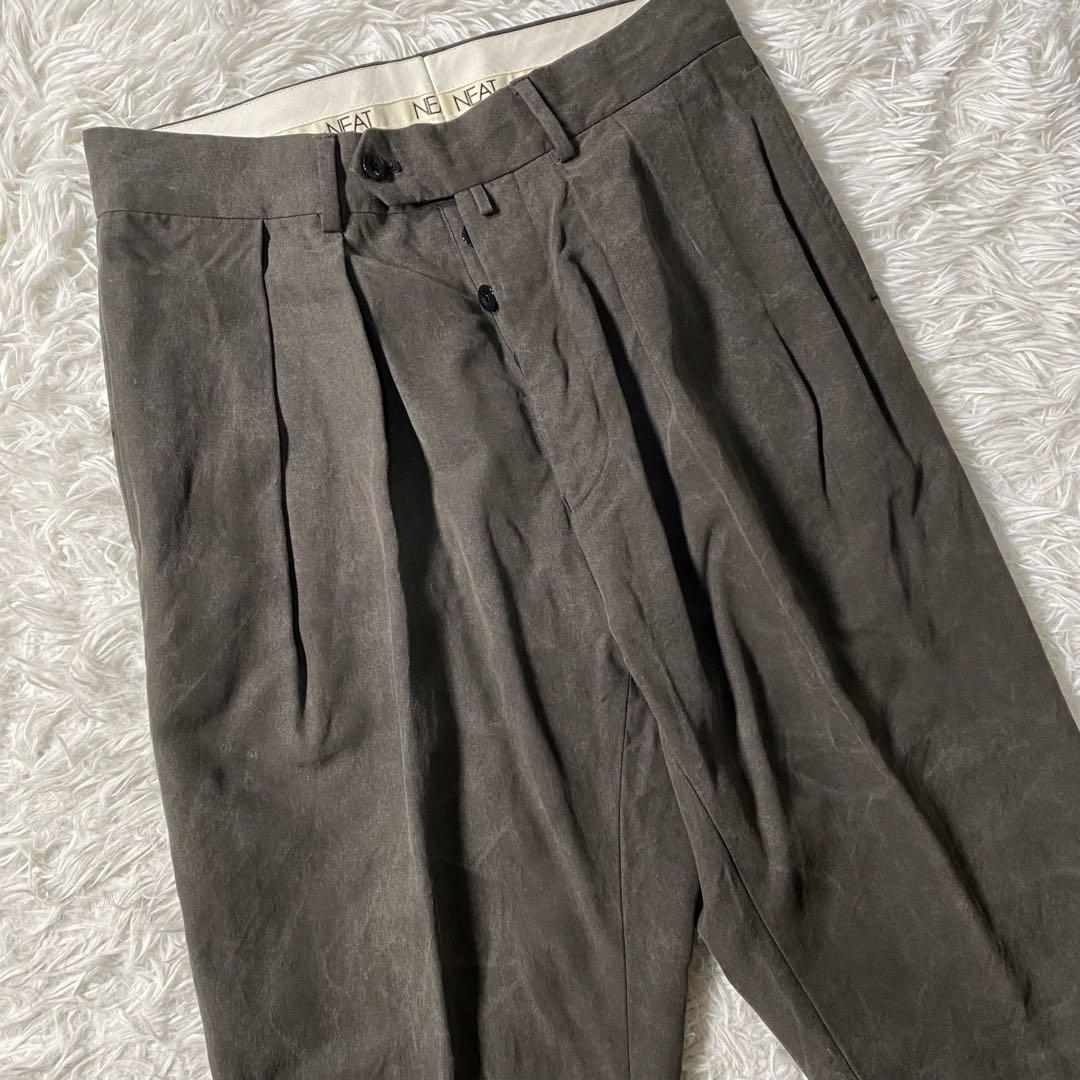 【美品】ニート　スラックス　CELLULOSE NIDOM　セルロース ニドム
