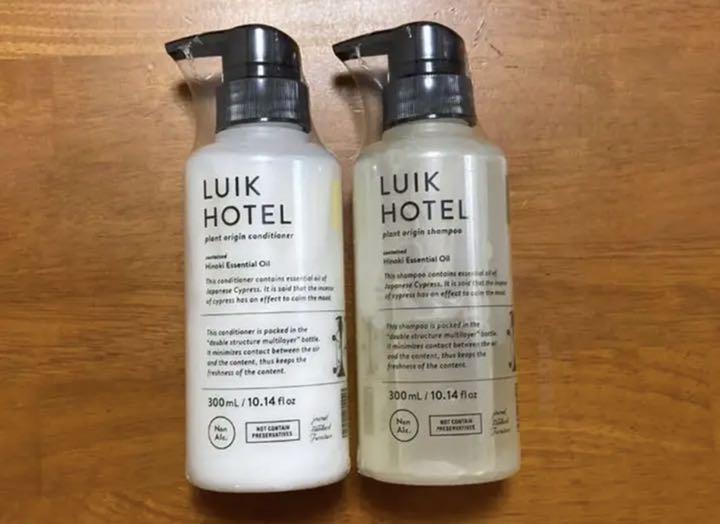 セット価格 LUIK HOTEL シャンプー&コンディショナー(ヒノキ) - メルカリ セット価格 LUIK HOTEL シャンプー&コンディショナー(ヒノキ) - メルカリ