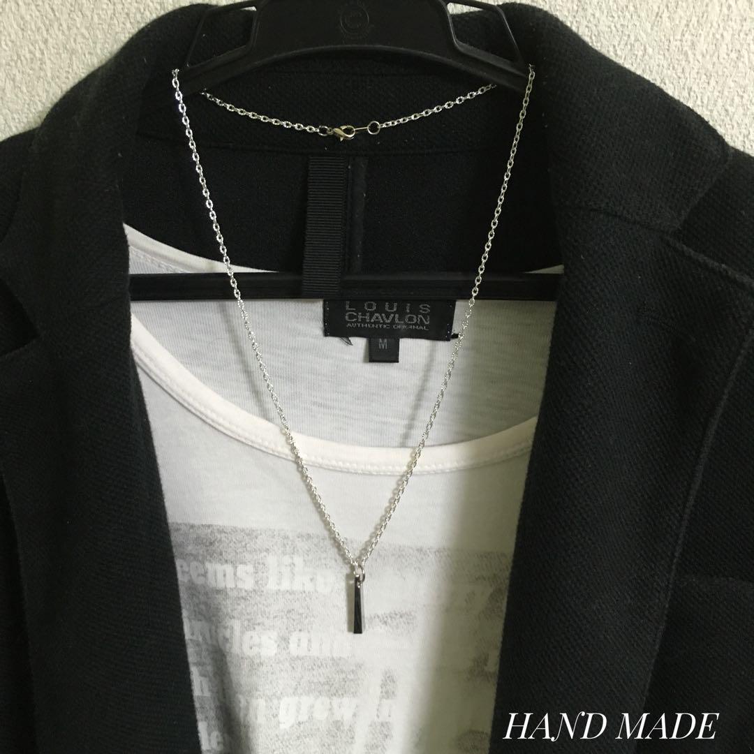 【SQUAREスティック】シルバーネックレス 画像3