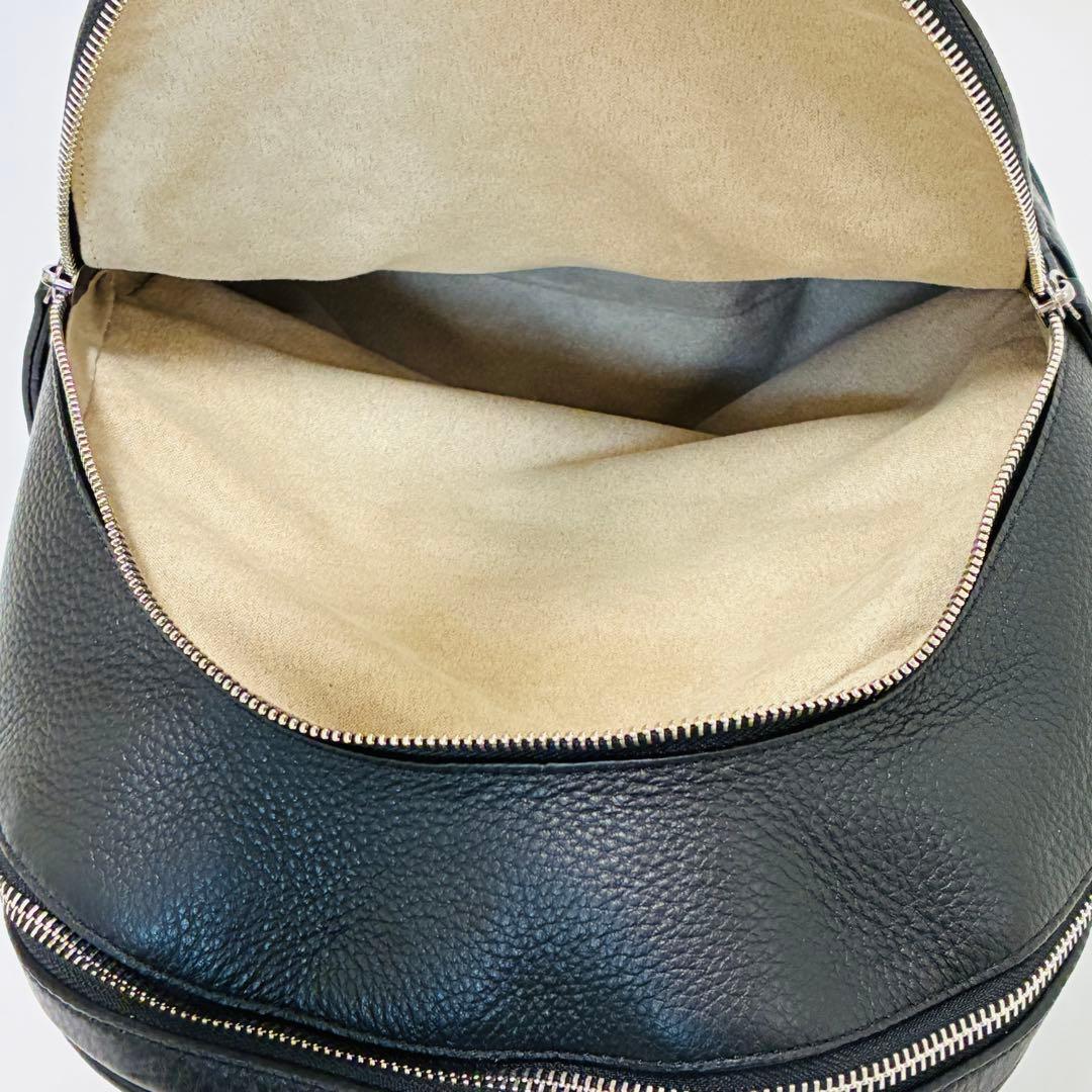 極美品✨ HAYNI ヘイニ リュック バックパック レザー 黒 レディース