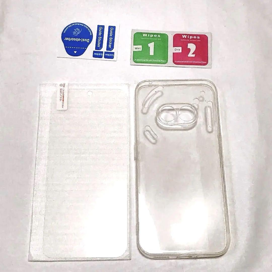 Nothing Phone 2aケース　フィルム　薄型　軽量　透明カバー　クリア