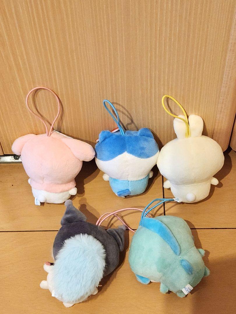 ちいかわ　サンリオキャラクターズ　マスコット　5点セット