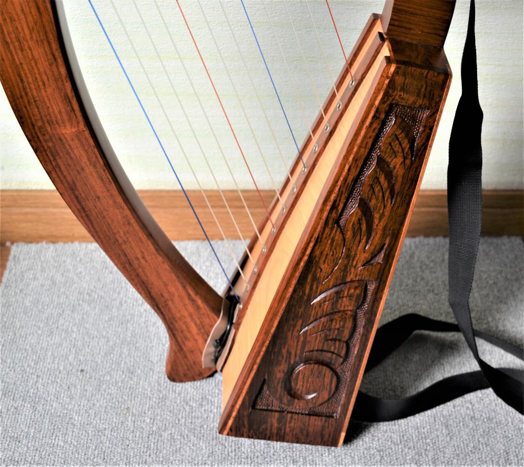 ベビーハープ　12弦 Amazon | Roosebeck社 ルーズベック Walnut Baby Harp ベイビー