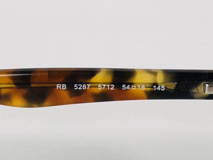 未使用 正規品 Ray Ban レイバン ウェリントン メガネ 眼鏡 H154