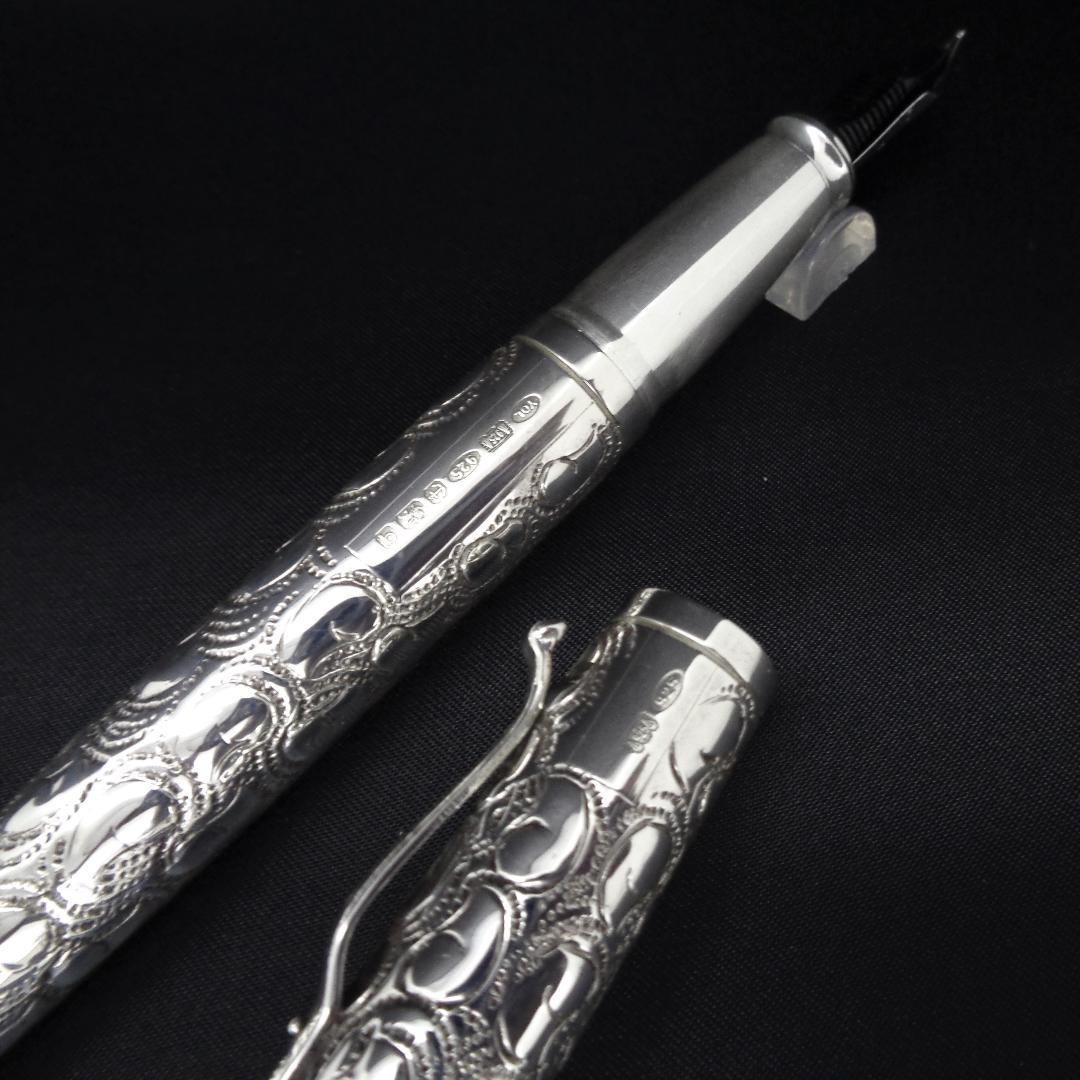 36%割引品数豊富! 【希少・お値打】ヤード オ レッド 万年筆 【限定価格セール!】 ヤード・オ・レッド 万年筆 バイスロイ グランド ビクトリアン F 筆記具