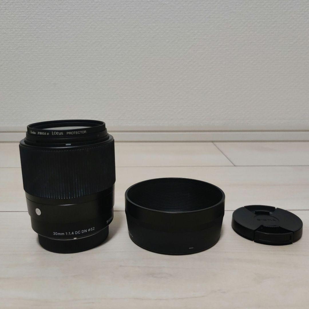 SIGMA 30mm F1.4 DC DN レンズ(マイクロフォーサーズ)