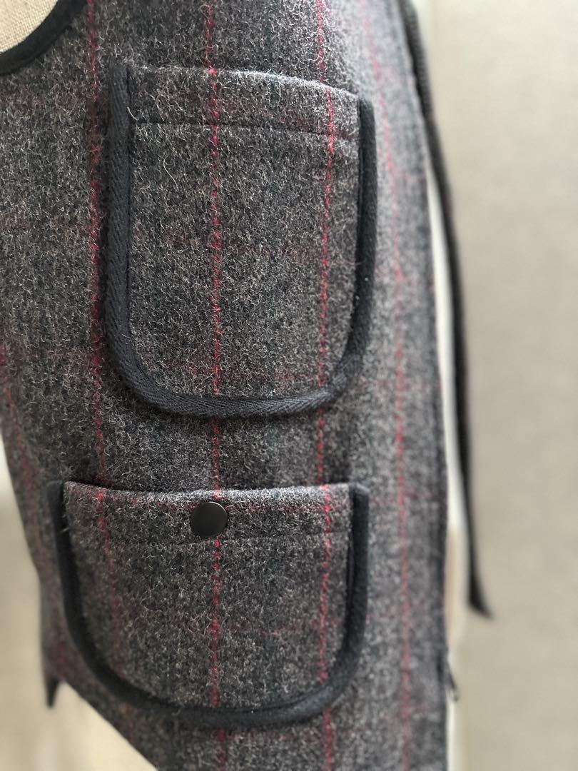 WOOLRICHウールベスト