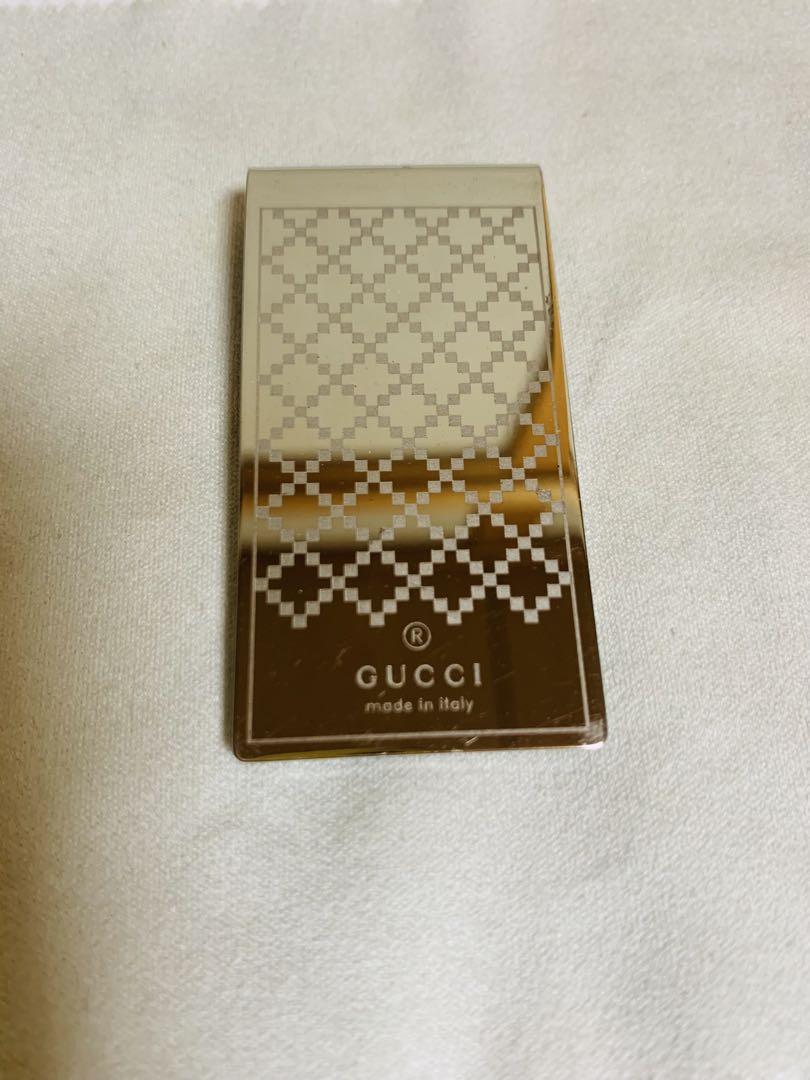 【GUCCI】ディアマンテロゴ マネークリップ