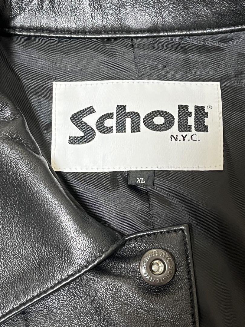 [美品]エディフィスSchott ラムレザー カバーオール ジャケット