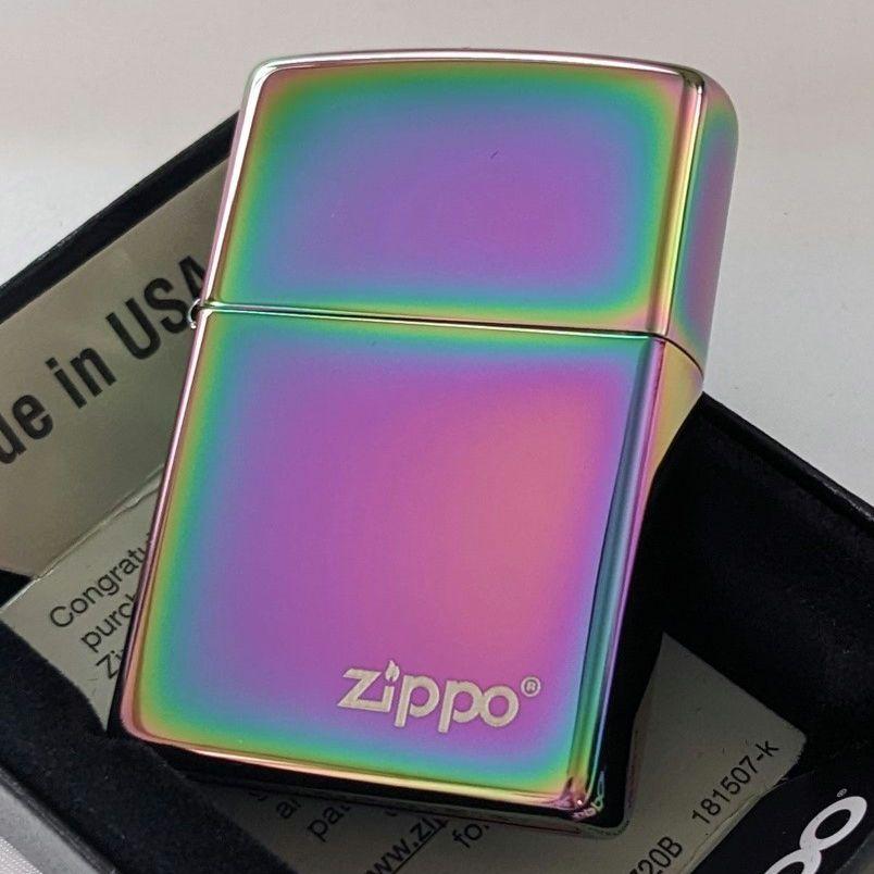 zippoロゴ☆マルチカラー　新品　シンプル　送料無料　ジッポ