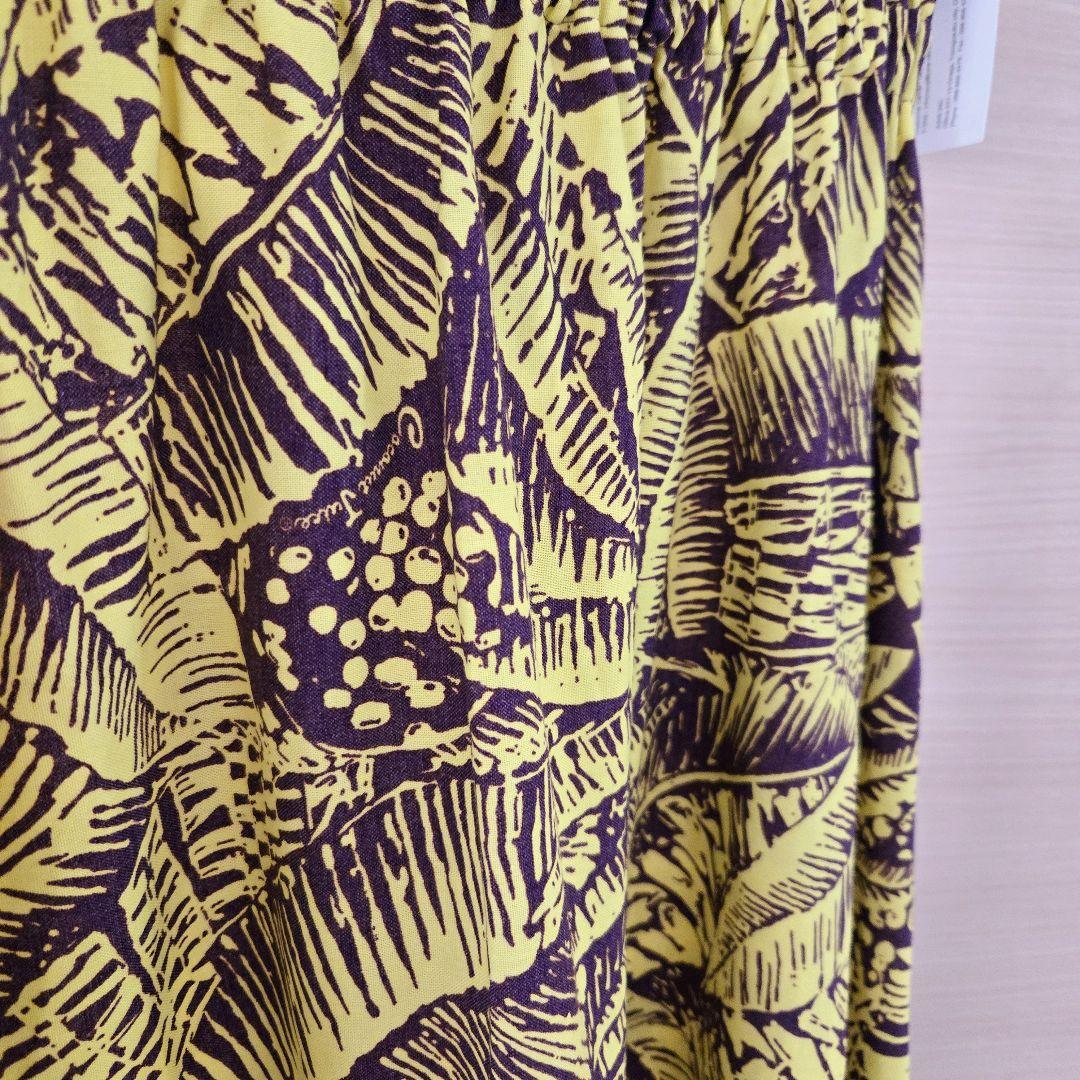 新品】沖縄かりゆしウェア ワンピース ノースリーブ ココナッツ
