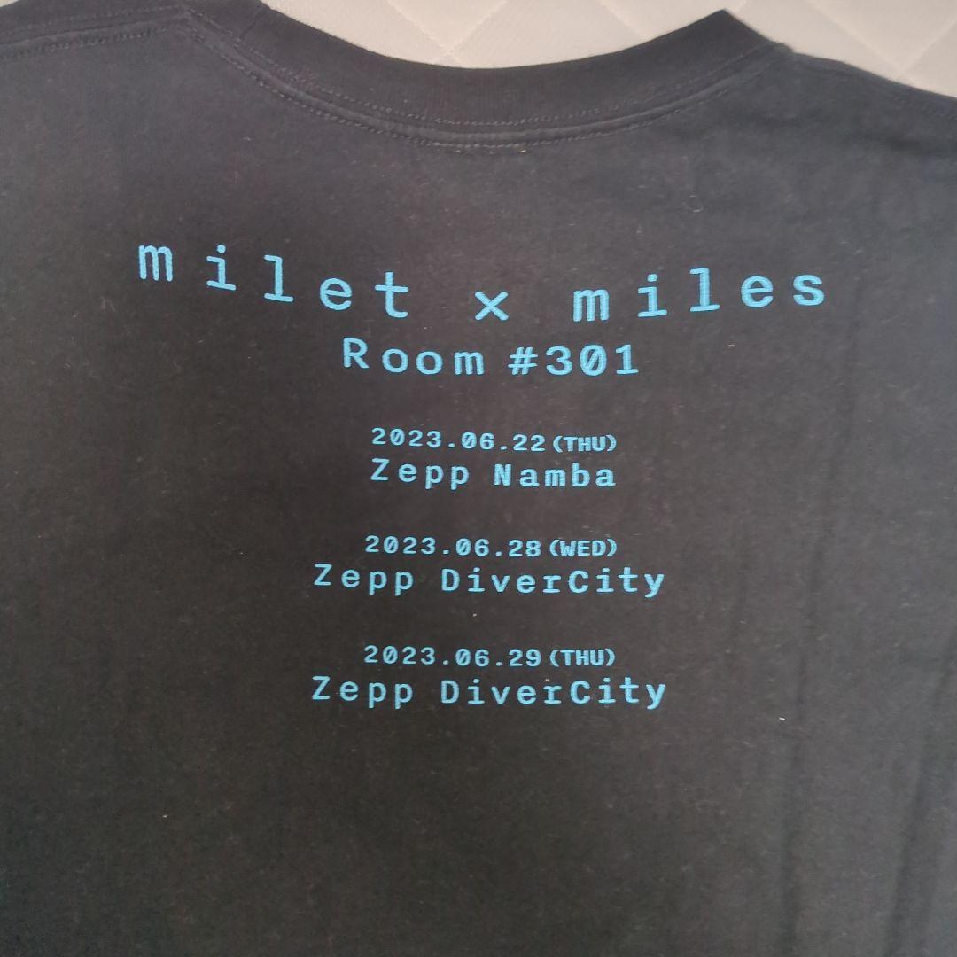 milet × miles Room #301 zepp tシャツ XL - メルカリ