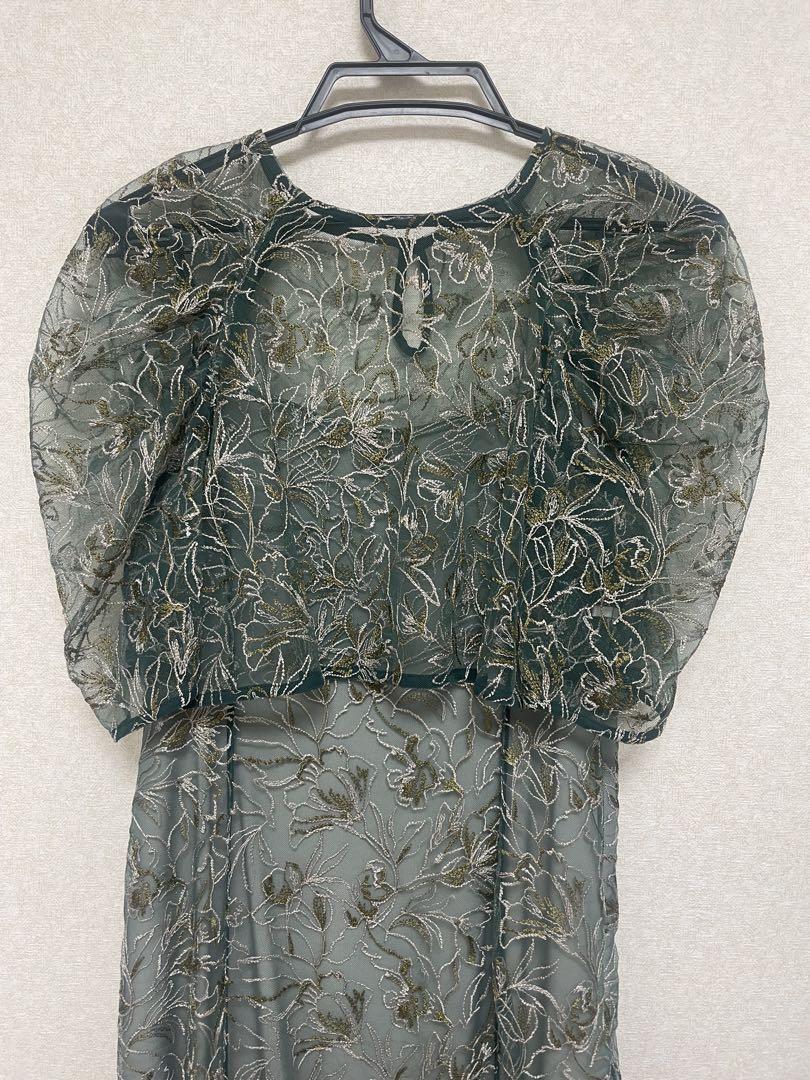 リルアー　LE’RURE Whole race layered dress