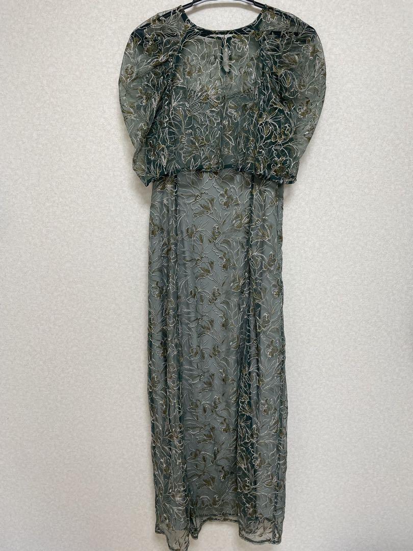 リルアー　LE’RURE Whole race layered dress