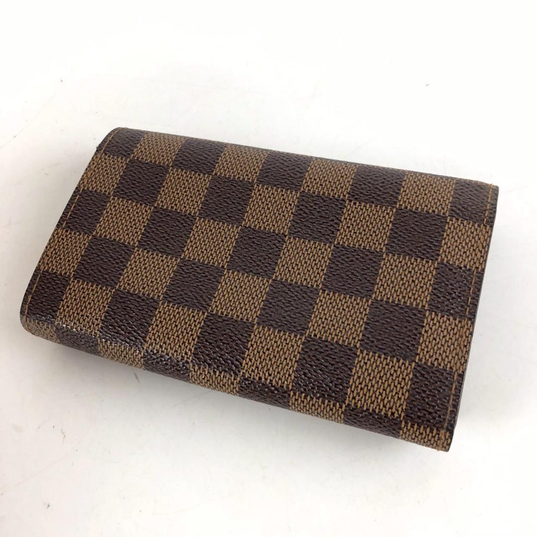 極美品】ルイヴィトン ダミエ ポルトモネ ビエ トレゾール LOUIS