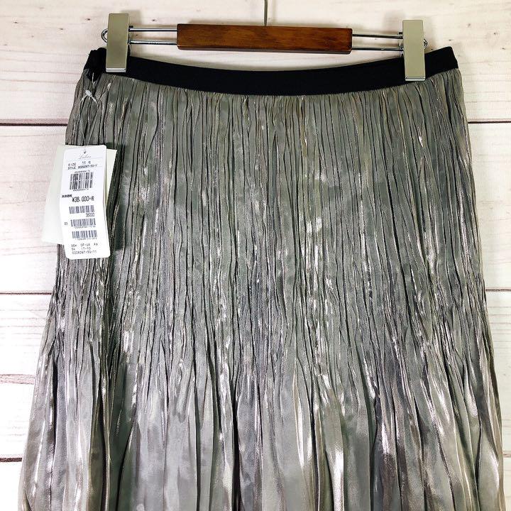 SALE正規品 新品 シャイニー プリーツ スカート ☘ eqzos-m24964896239 Leilian レリアン☘11号 L お得国産