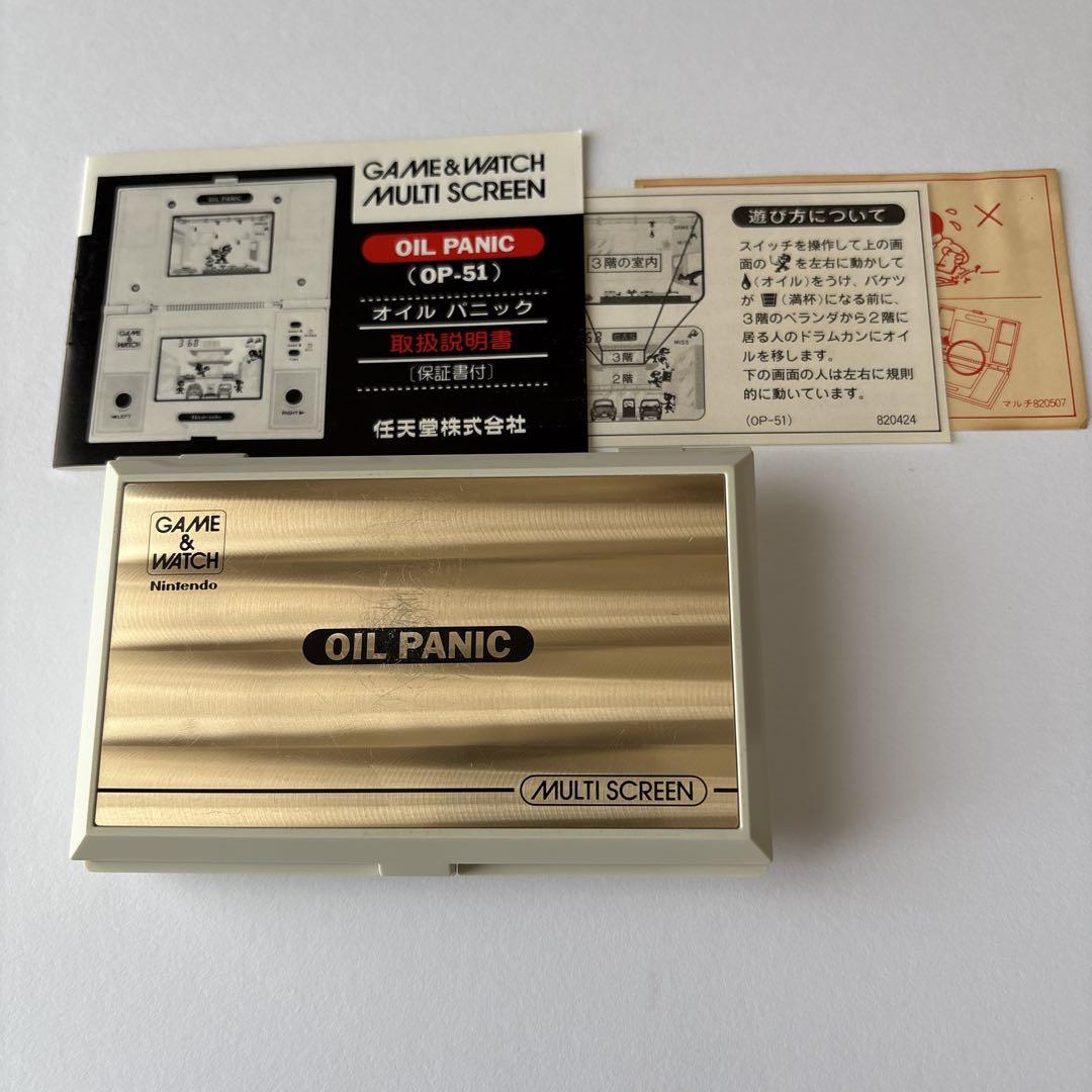 ゲームウォッチ オイルパニック - メルカリ