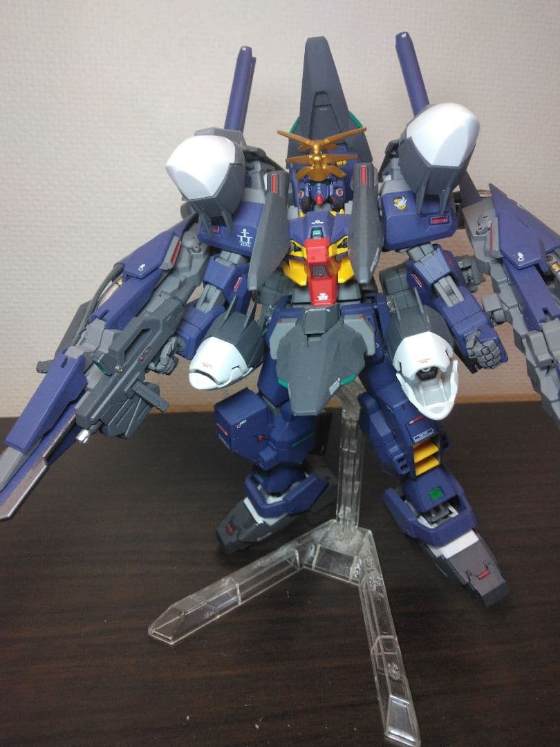 HGガンダムTR-1 ハイゼンスレイ ラーⅡ全塗装完成品 改造品 説明書 台座付BANDAI SPIRITS