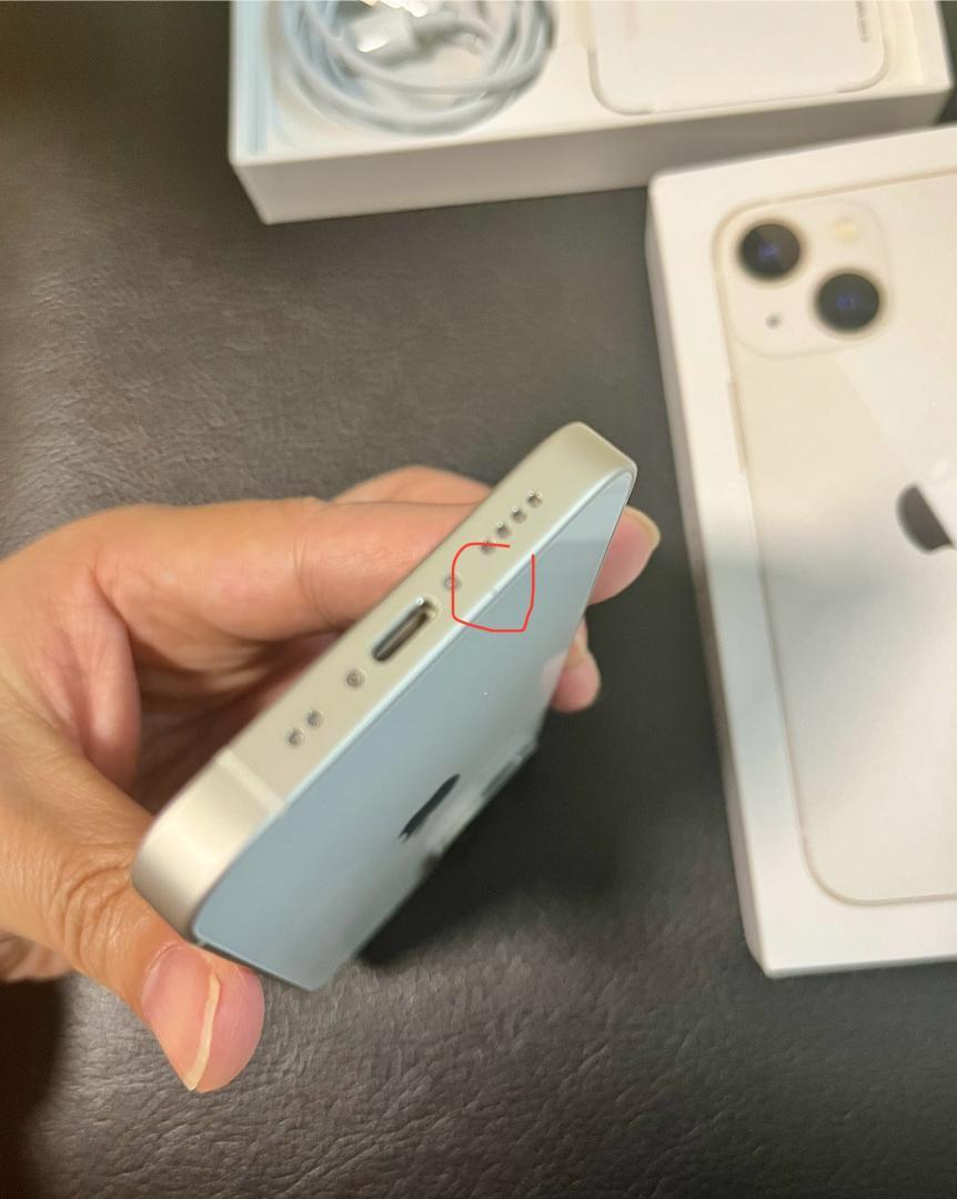 【美品】iPhone 13 mini スターライト 256 GB