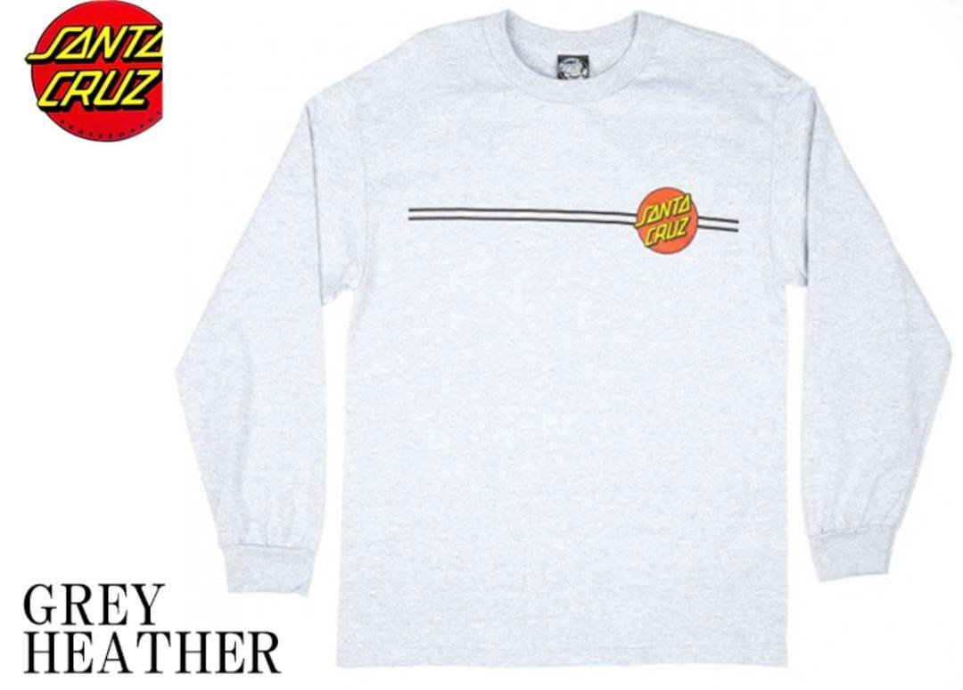 SANTA CRUZ   Classic Dot  L/S　ロンT　ホワイトL