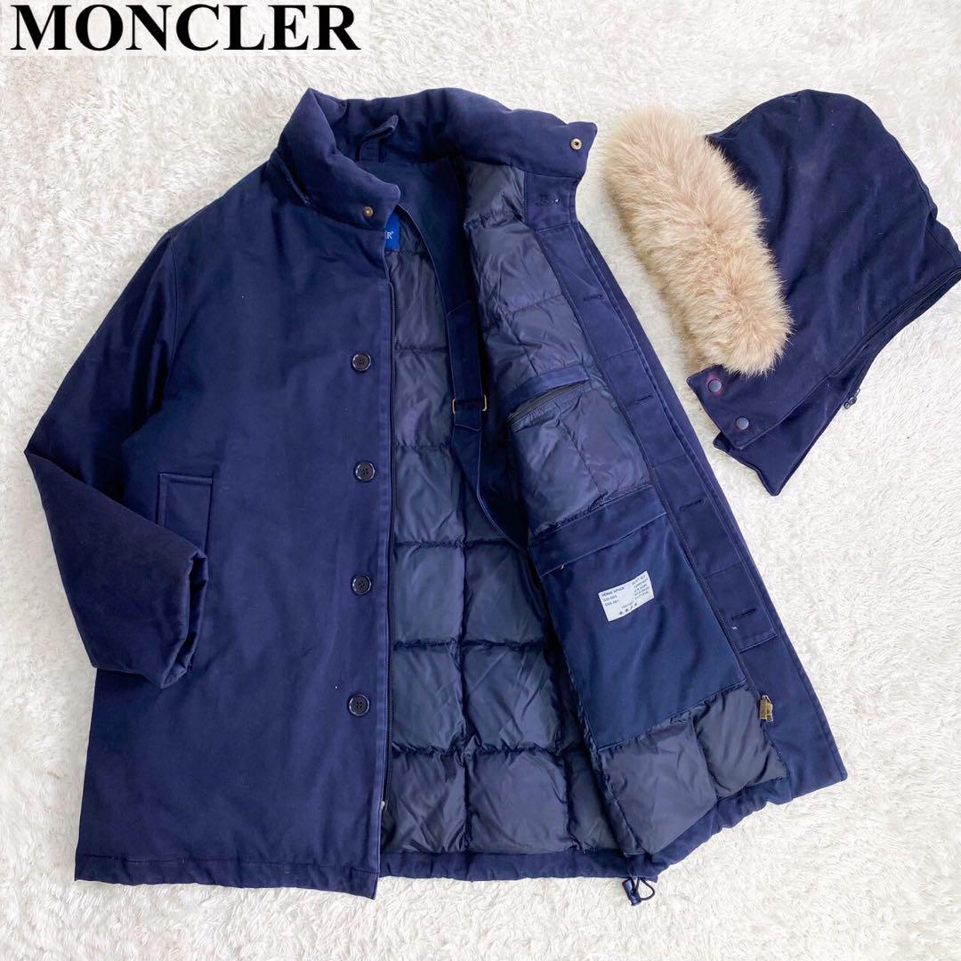 MONCLER モンクレール ダウンコート ダウンジャケット ネイビー 2 M
