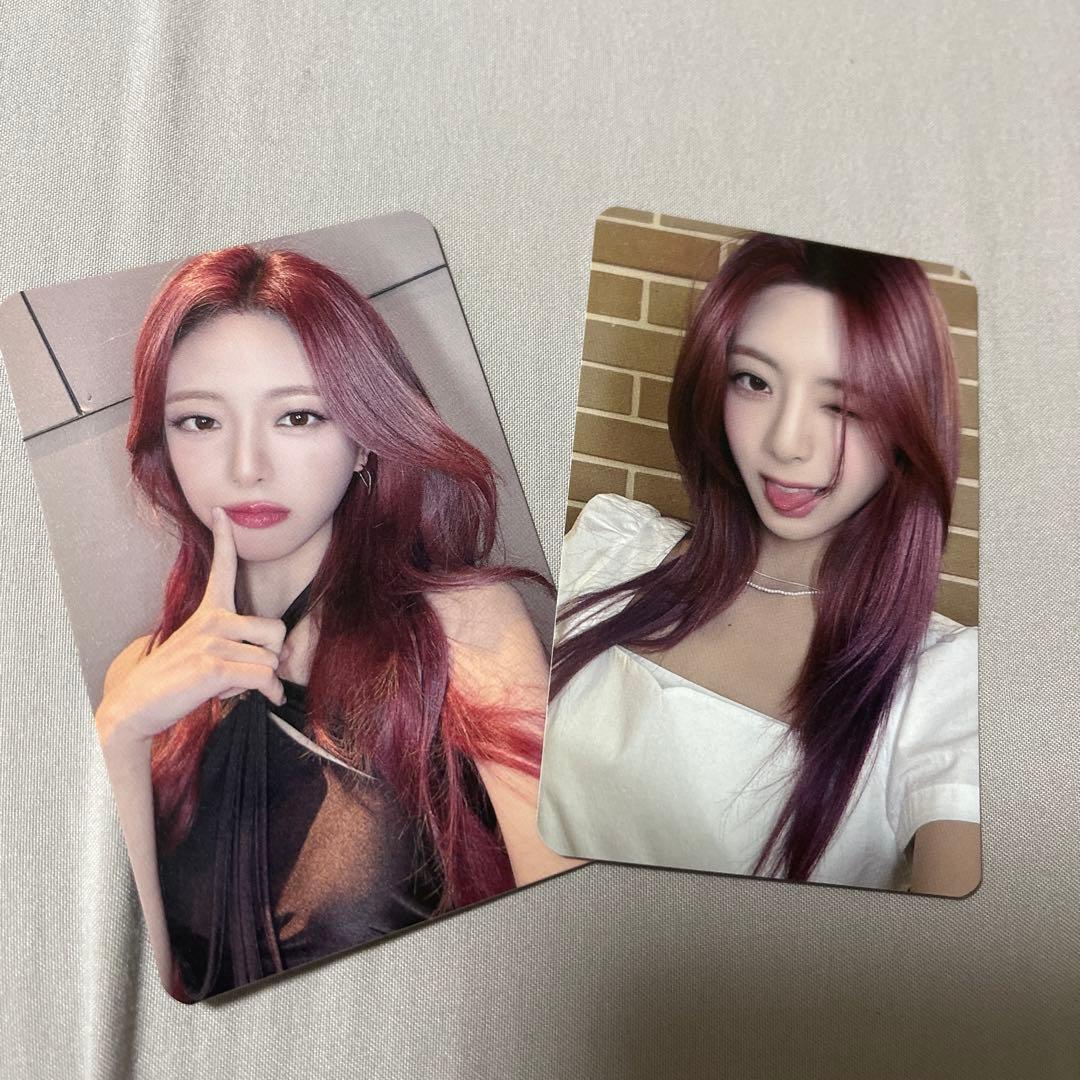 itzy オフイベ ユナ トレカ whoop フォトカード お渡し会 itzy ユナ gwbg ポカ poca B トレカ girls will メクス makester