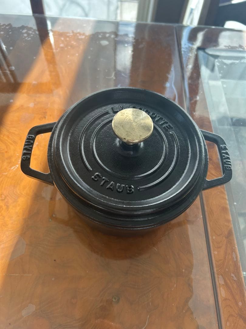 STAUB 小型 black 16cm Dutch Oven BlackStaub