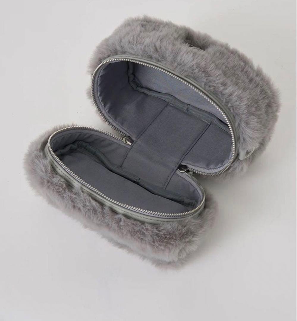 Darich フェイクファーショルダーミニバッグ GRY グレー Darich フェイクファーショルダーミニバッグ GRY グレー