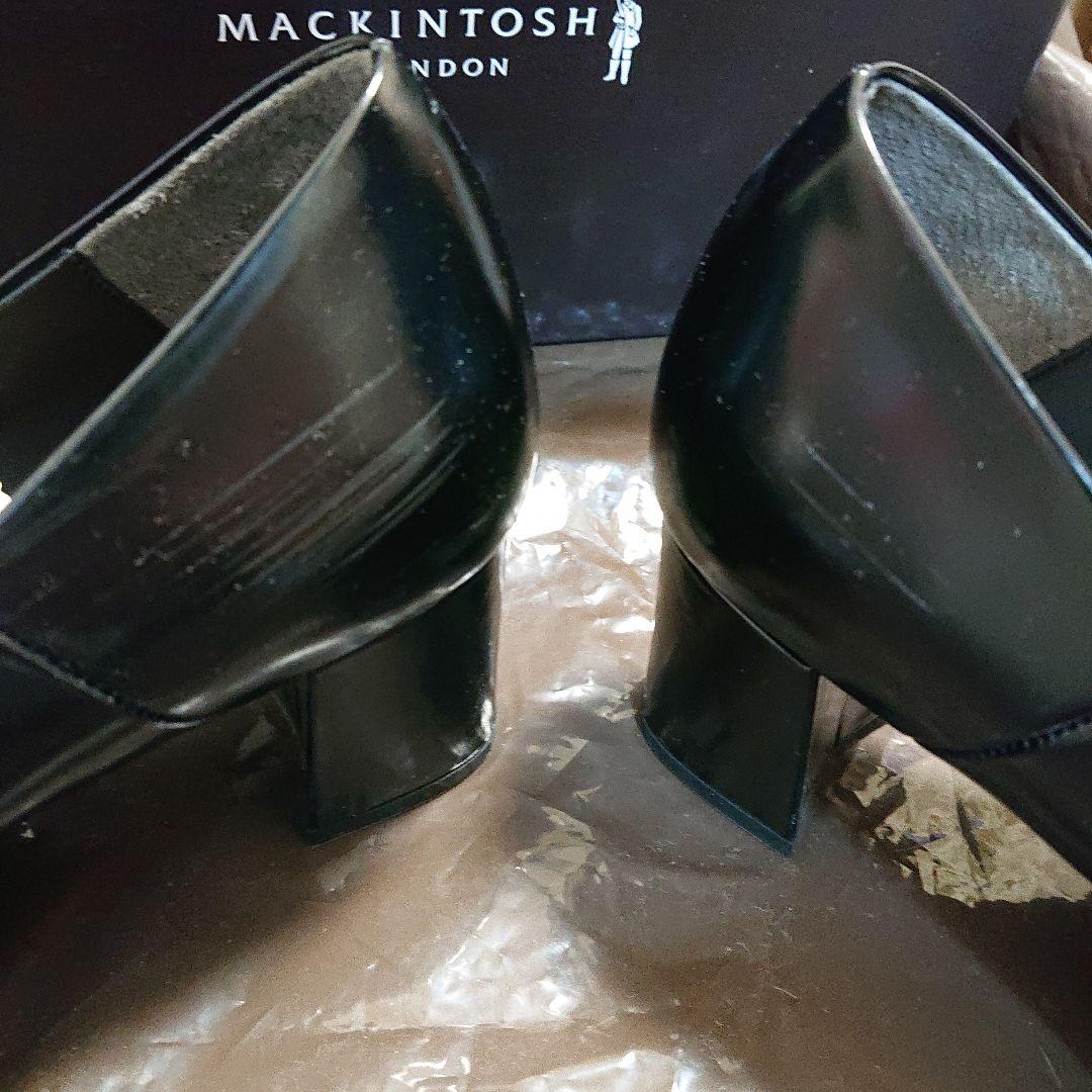 MACKINTOSH ブラックレザー ローファー 24cm MACKINTOSH ブラックレザー ローファー 24cm