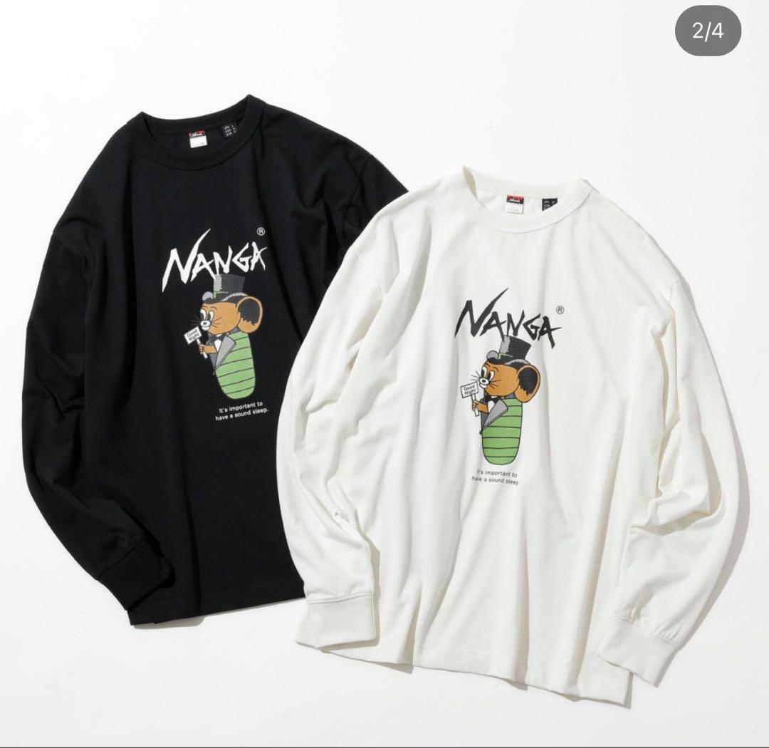 ナンガ×ジェリーマルケス　エコハイブリッドL/S Tシャツ　ゴーアウト限定　新品