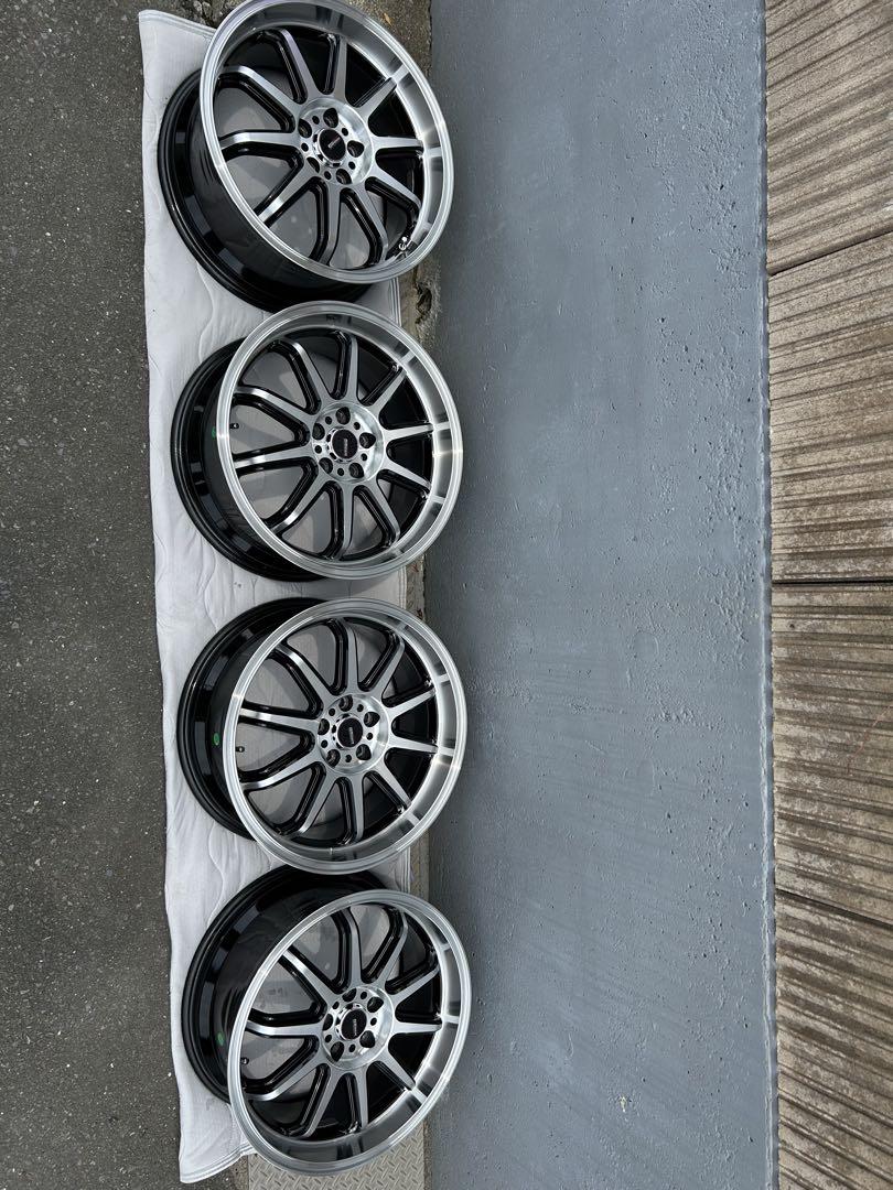 ホイールセット 5ZIGEN FIREBALL RR 17インチ