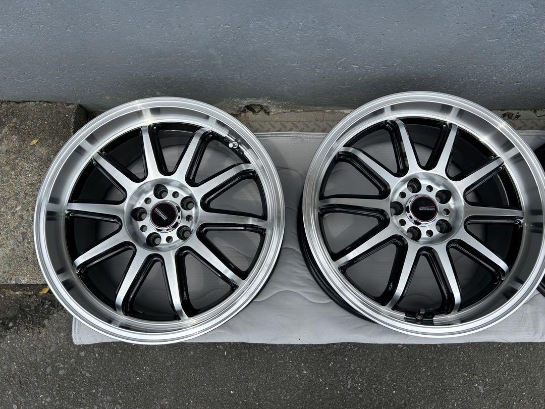 ホイールセット 5ZIGEN FIREBALL RR 17インチ