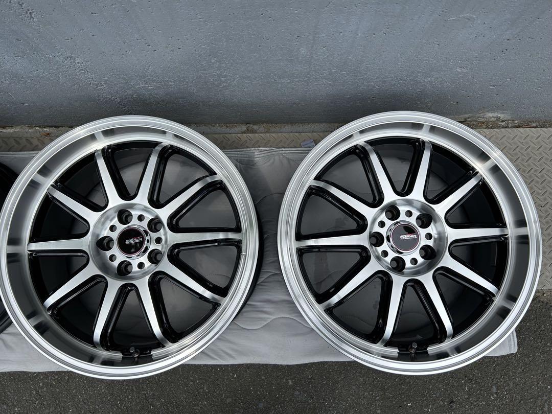 ホイールセット 5ZIGEN FIREBALL RR 17インチ