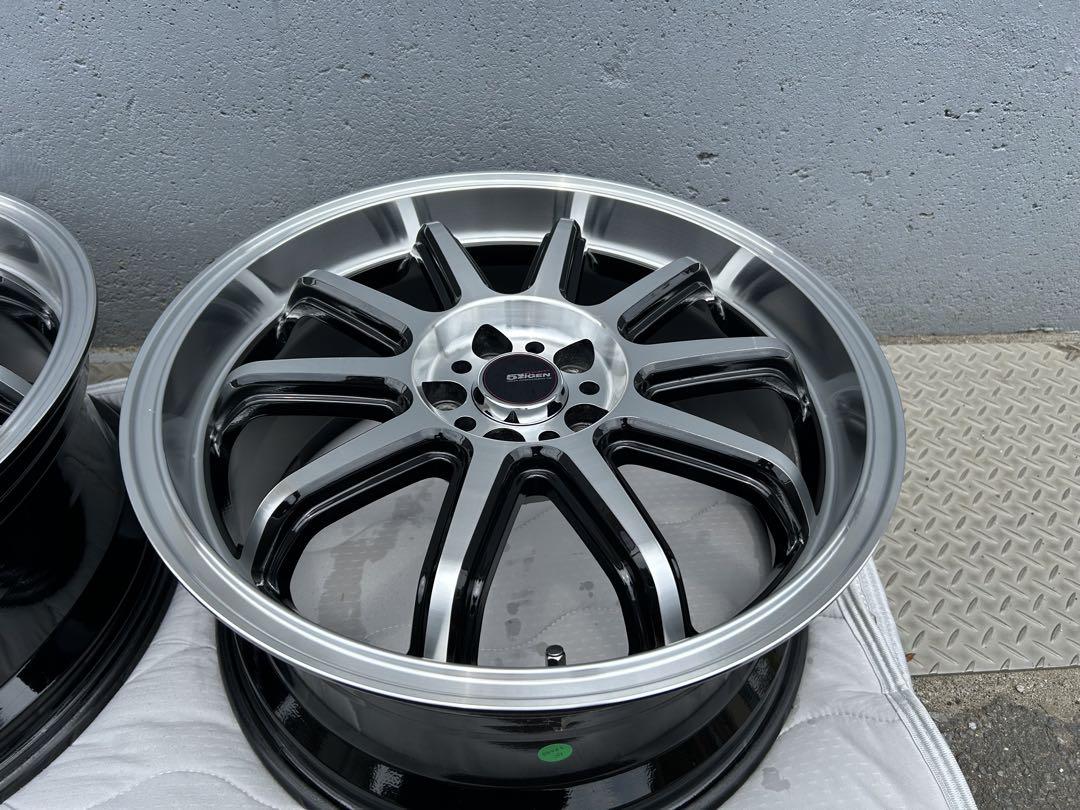 ホイールセット 5ZIGEN FIREBALL RR 17インチ