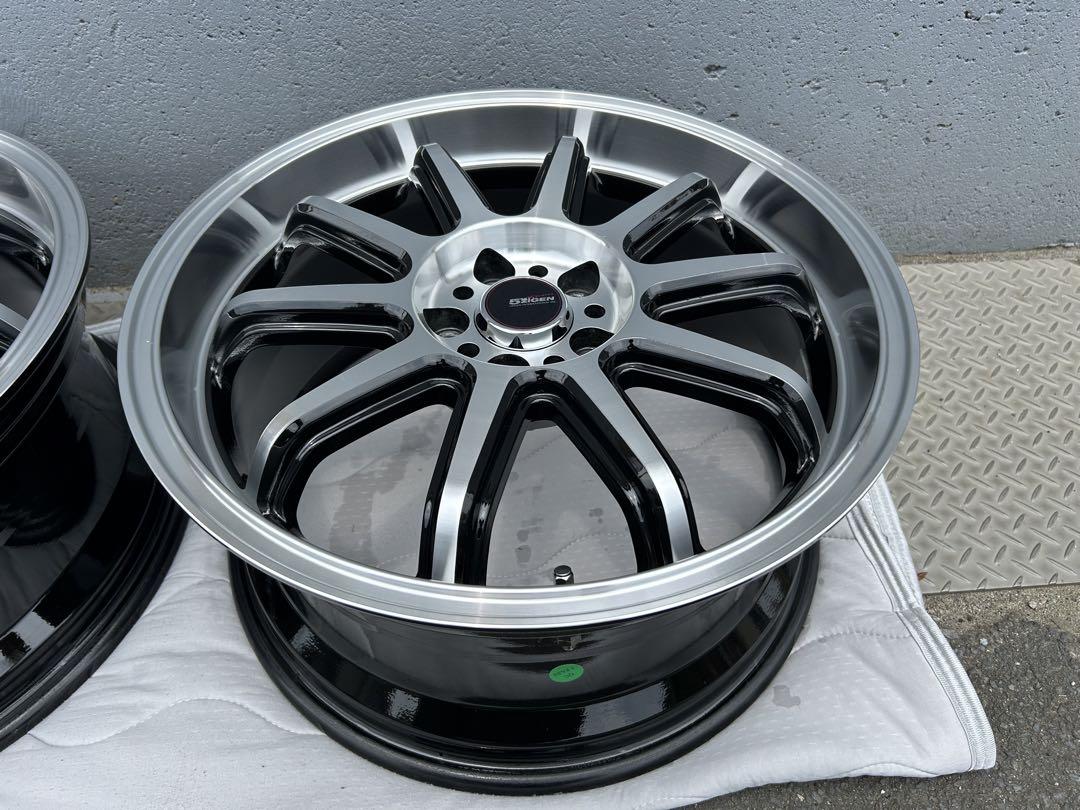 ホイールセット 5ZIGEN FIREBALL RR 17インチ