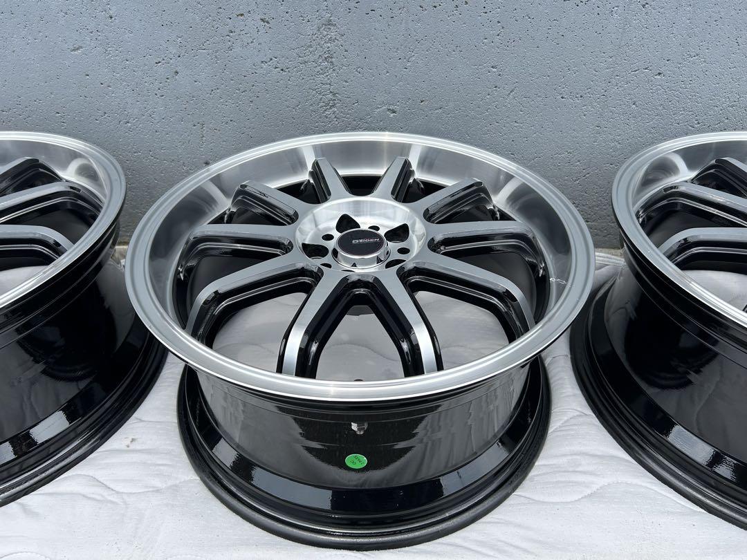 ホイールセット 5ZIGEN FIREBALL RR 17インチ