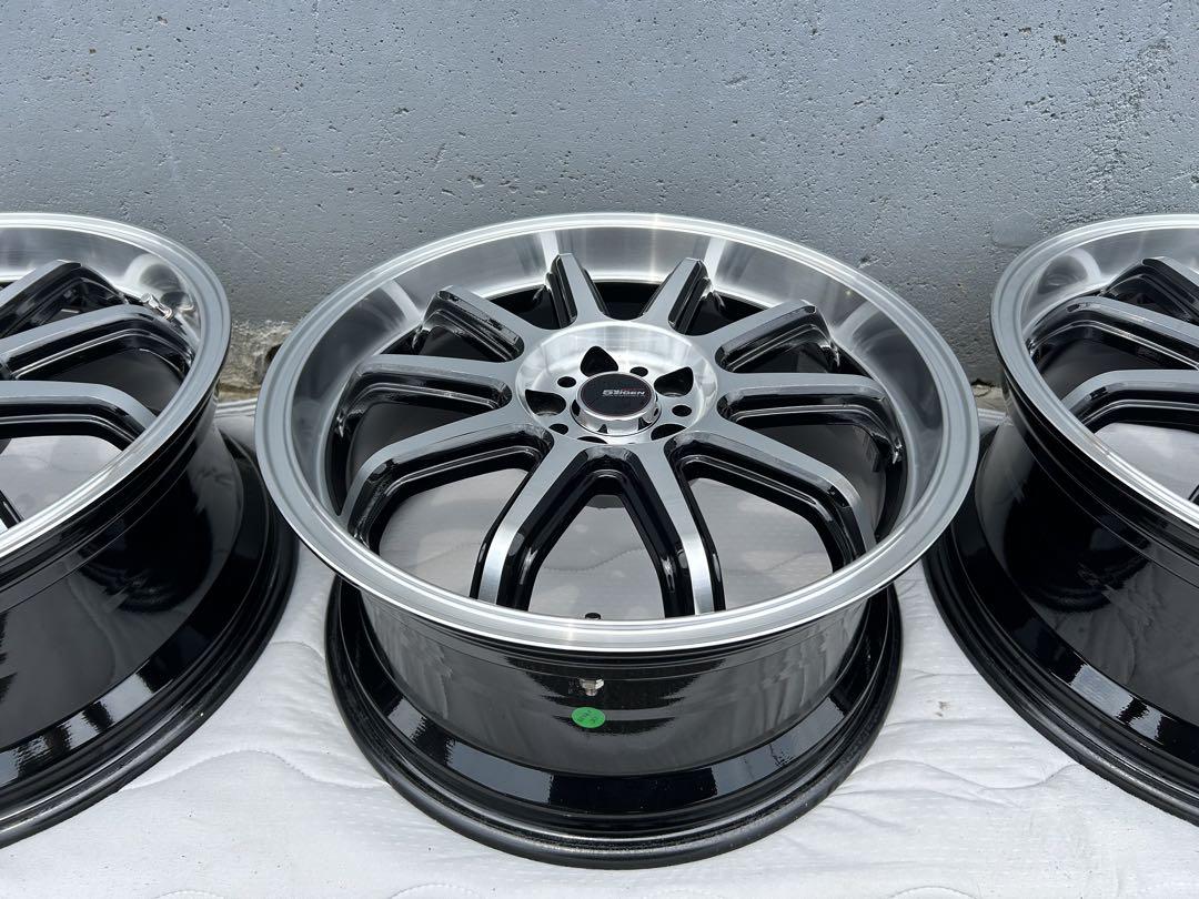 ホイールセット 5ZIGEN FIREBALL RR 17インチ