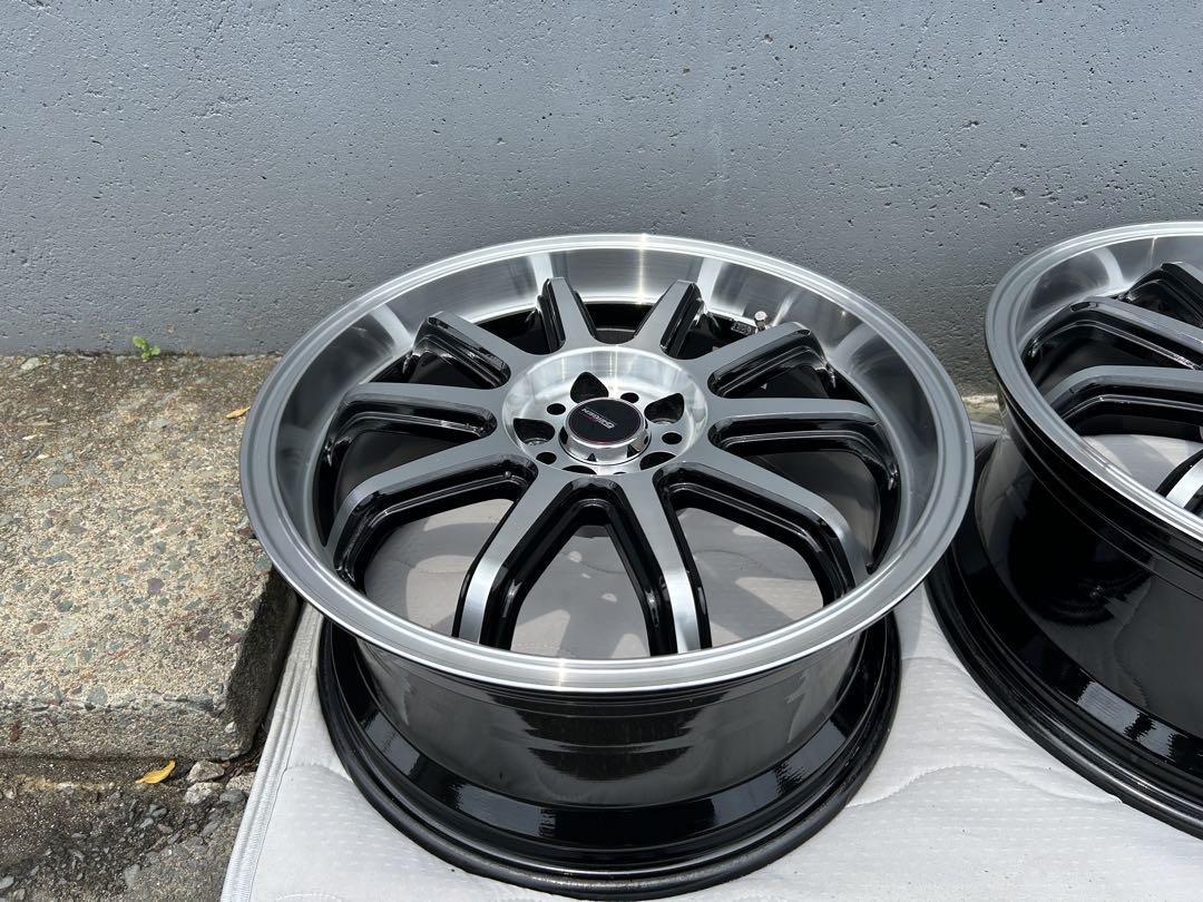 ホイールセット 5ZIGEN FIREBALL RR 17インチ