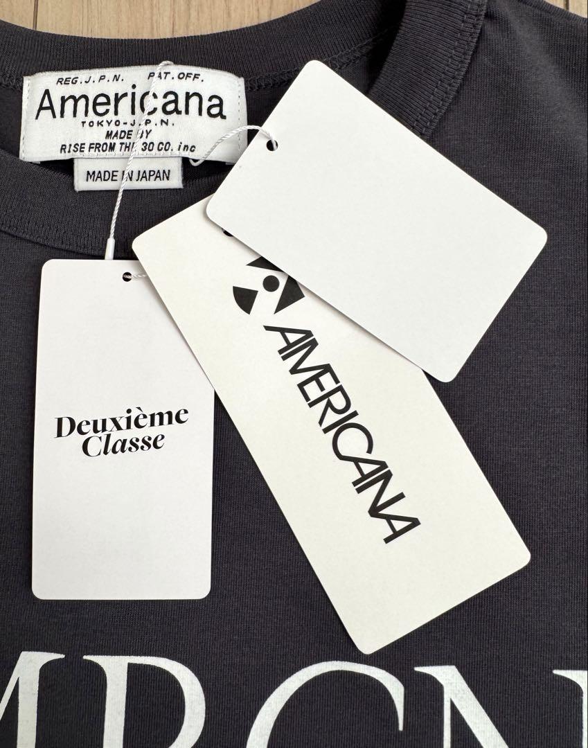 新品　【AMERICANA/アメリカーナ】AMRCN Tシャツ