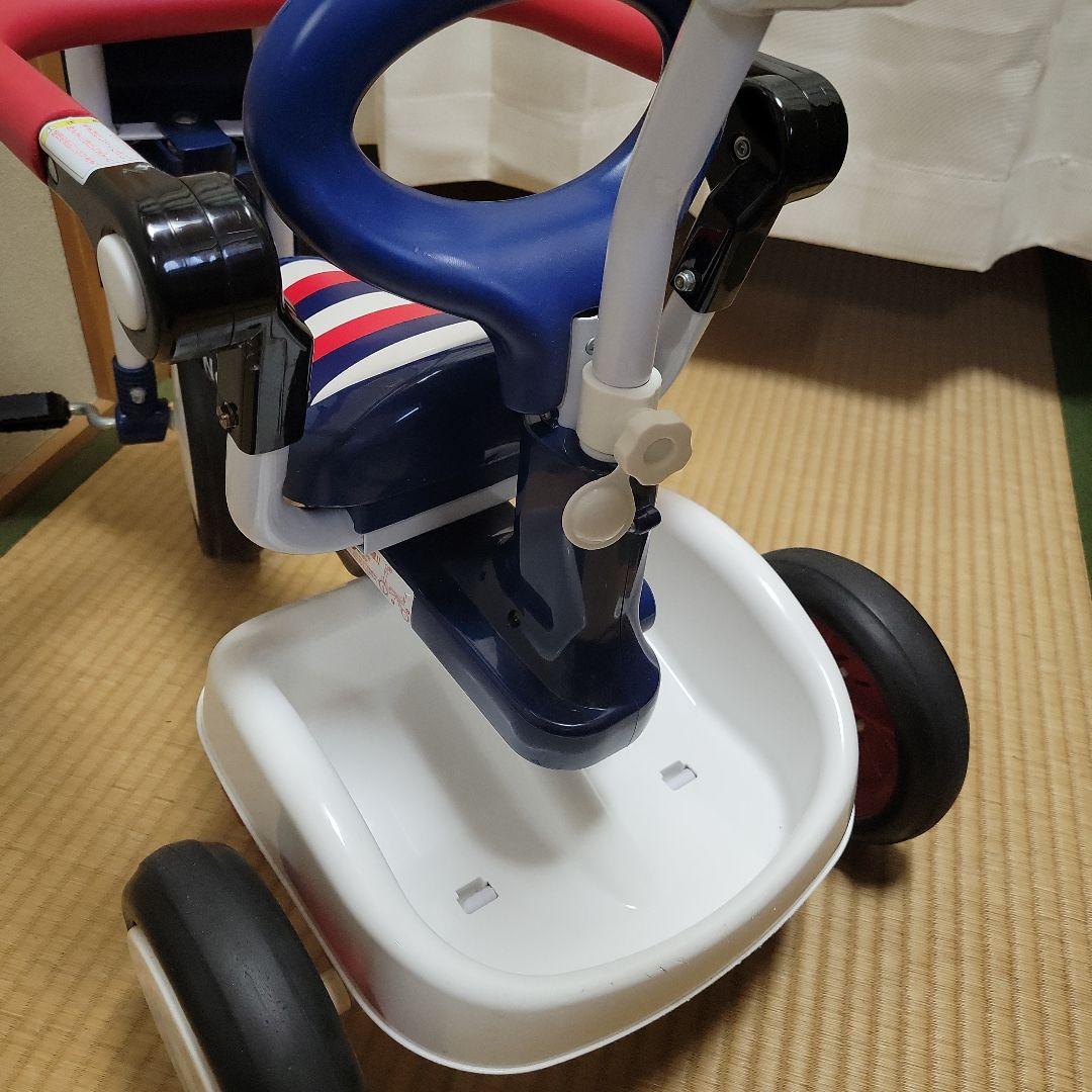 三輪車 折り畳み 押し棒 子供用e-cle イークル ネビオ Nebio