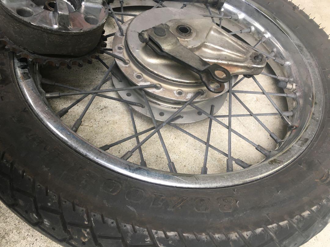 スーパーカブ110 ホイール送料込み中古品