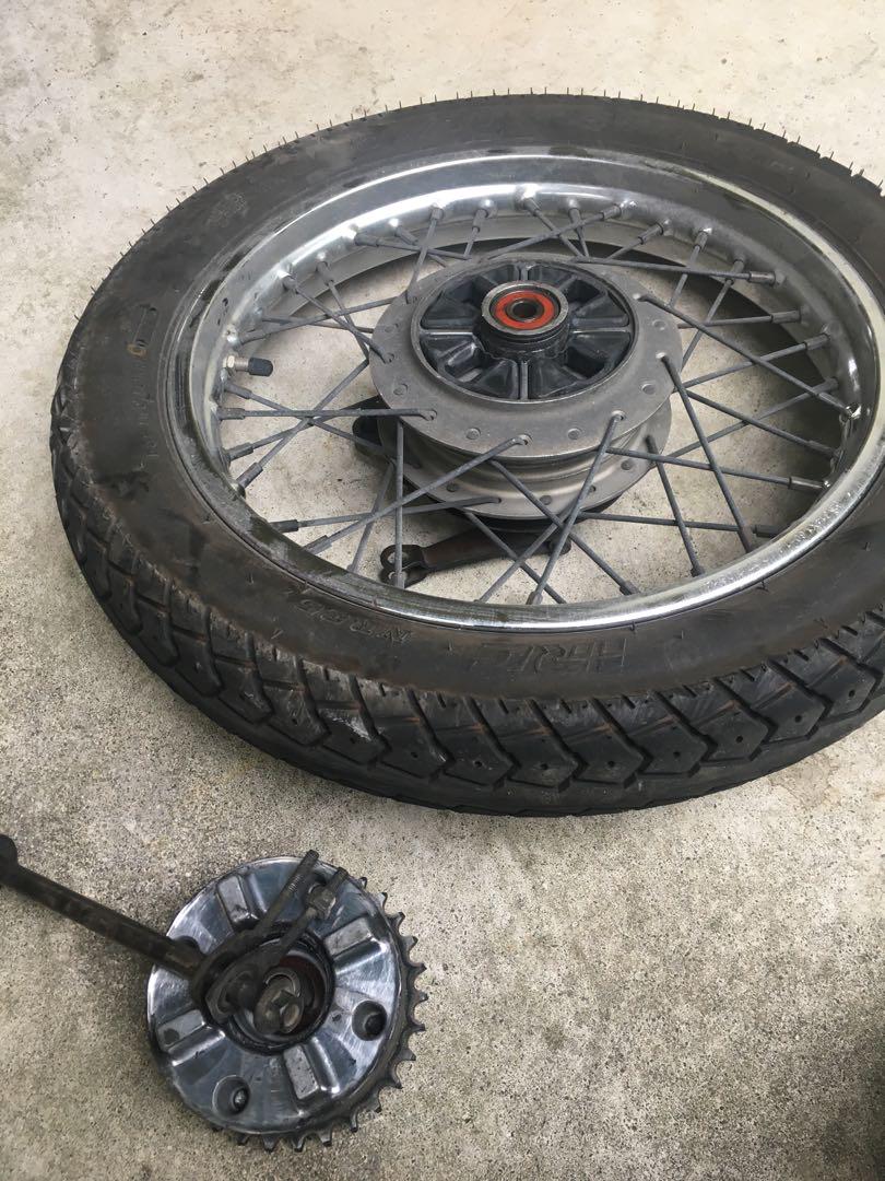 スーパーカブ110 ホイール送料込み中古品