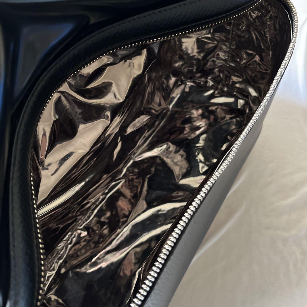 メゾンマルジェラ11 エナメルレザーナップサック　maison margiela