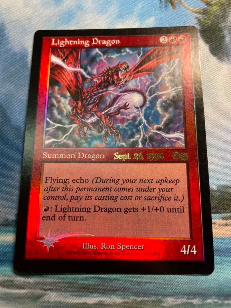 正規品 Lightning Dragon 稲妻のドラゴン プレミアム カード 大幅値下 メール便ok 日本製 Www Ijqr Net