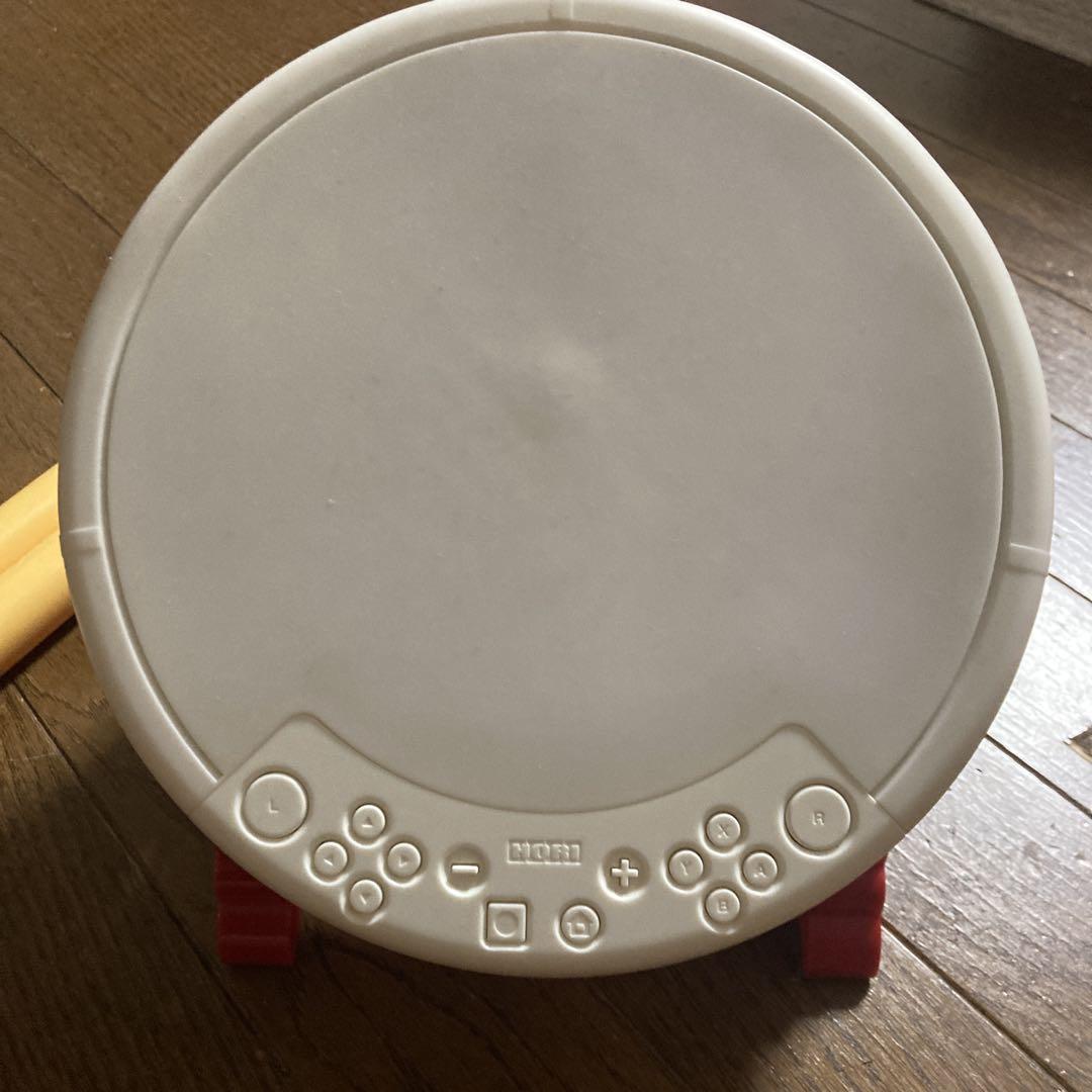 太鼓の達人　太鼓、バチ、ニンテンドースイッチソフトのセット