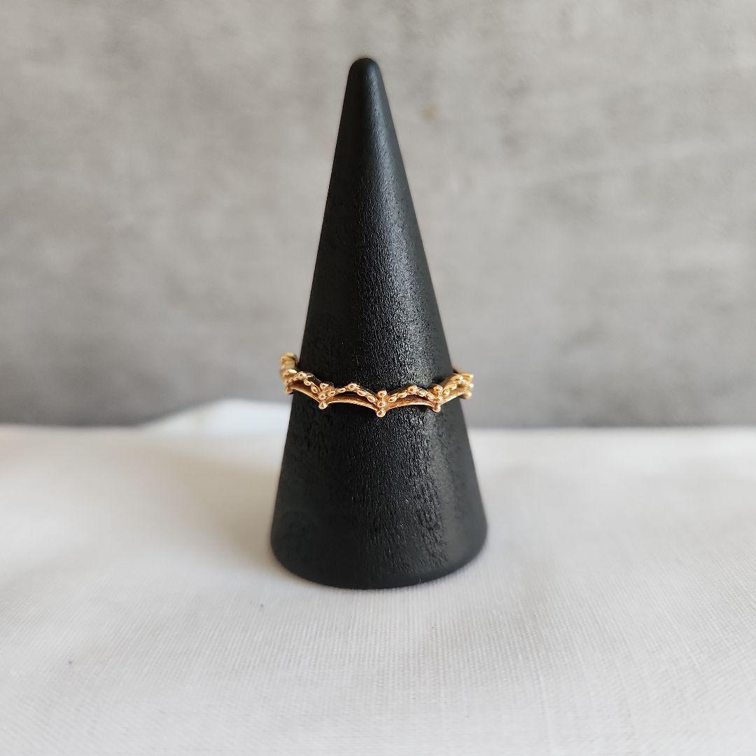 【NOJESS】K10 Pocket Ring スカラップ 13号