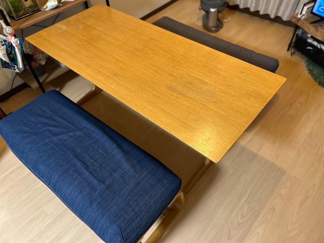 お引取りで50000円にします。無印良品　ダイニングテーブルセット